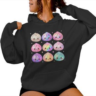 Cute Dumpling Kawaii Pastel Anime Dumpling Lovers Kids Girls Women Hoodie | Seseable UK
