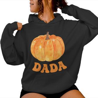 Dada Of The Little Pumpkin Cute 1St Birthday Boy Girl Women Hoodie - Thegiftio UK