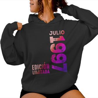 Edición Limitada Julio 1997 Retro 1997 Año 1997Intage 1997 Cuello Sudadera con capucha para mujer - Regaloses
