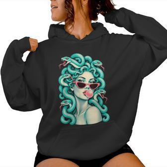 Feminist Medusa Since 700 BC Bubblegum Medusa Women Hoodie - Thegiftio UK