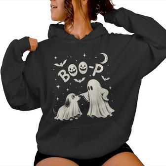 Halloween Boo-P Dog Ghost Girl Boy Women Hoodie - Thegiftio UK