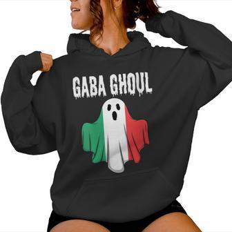 Gaba Ghoul Ghost Deli Meat Spooky Halloween Italy Women Hoodie - Thegiftio UK