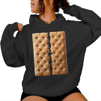 Graham Cracker Kids Smores Costume Women Hoodie - Thegiftio UK