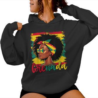 Grenadian Girl Grenada Flag Proud Grenadian Women Women Hoodie - Thegiftio UK