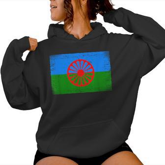 Gypsies Calé Flag Roma Gypsy Flag Sudadera con capucha para mujer - Regaloses