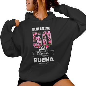 Me Ha Costado 50 Años Frase Divertida Para Cuello Sudadera con capucha para mujer - Regaloses
