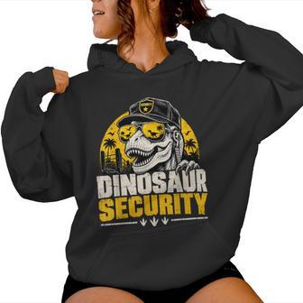 Halloween Dinosaur Security Mom Dad Men Women Hoodie | Seseable UK