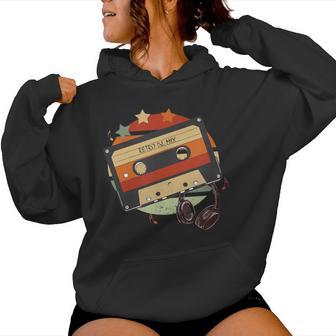 Homme Années 90 Kid Années 90 Musique Retro Dj Mix Sweat à capuche femme - Cadeauxyz
