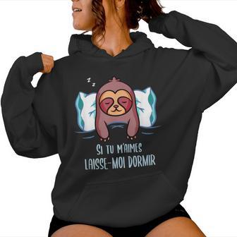 Ieste Paresseux Humourommeil Fille Enfant Sweat à capuche femme - Cadeauxyz