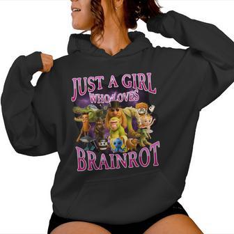Italian Brainrot Lover Girl Meme Internet Humor Women Hoodie - Thegiftio UK