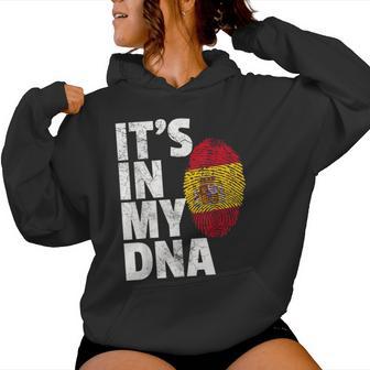 It's In My Dnapanishpain Flag T Women Felpa con cappuccio da donna - Novitaregali