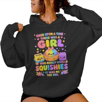 Kawaii Rainbow Dumpling Girl Who Loved Squishies Women Hoodie - Thegiftio UK