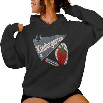 Kindergarten Kinder Crew Teacher Women Hoodie - Thegiftio UK
