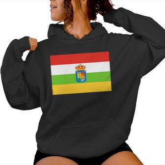 La Rioja Bandera España Región Autónoma Provincia Sudadera con capucha para mujer - Regaloses