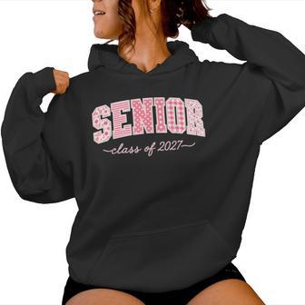 My Last First Day Girl Pink Senior 2027 Year Class Of 2027 Women Hoodie - Thegiftio UK