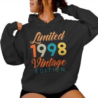 Leyenda Desde 1998 Para Hombres Y Es Cumpleañosintage 1998 Sudadera con capucha para mujer - Regaloses