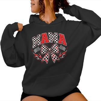 Mama Racing Race Car For Kids Girls Women Hoodie - Thegiftio UK