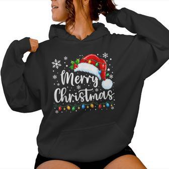 Merry Christmas Family Christmas Kids Xmas Women Hoodie - Thegiftio UK