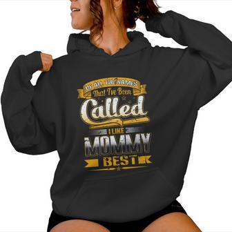 I Like Mommy Best Christmas Ideas For Mom Women Hoodie | Seseable UK