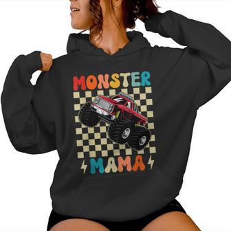 Monster Truck Mama Retro Racing Family Matching Women Hoodie | Seseable UK