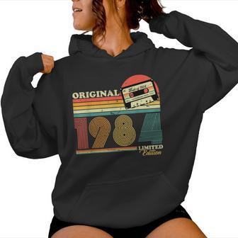 Original 1984 Birthday Legend Decorations 1984Intage Cumpleaños Retro Edición Limitada Hombres Regalo Intage Jersey Manga Corta Pequeño Negro -Adultos Sudadera con capucha para mujer - Regaloses