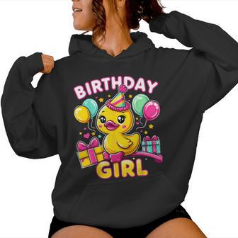 Pato De Goma Para Niña Cumpleaños Sudadera con capucha para mujer - Regaloses