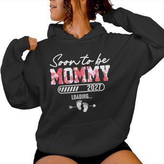Pronto To Be Mommy 2027 Cargando Madre Embarazada Madre Sudadera con capucha para mujer - Regaloses
