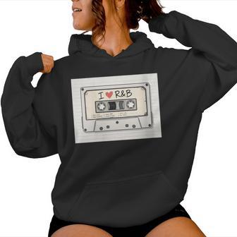 R&B Musique Concert Festivaloul Rhythm Blues Rétro Sweat à capuche femme - Cadeauxyz