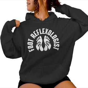 Reflexologist Completo Tascabile Per Riflessologia Plantare Felpa con cappuccio da donna - Novitaregali