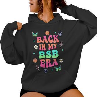 Regalos Retro Back In My Bsb Era Para Hombres Y Es Cuello Sudadera con capucha para mujer - Regaloses