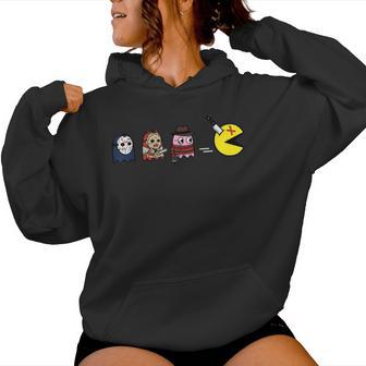 Retro Arcade Game Horror Movie Ghosts Costume Kids Women Hoodie | Seseable UK