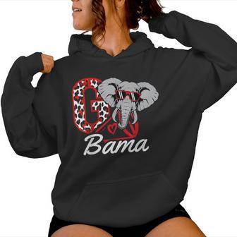Retro Go Bama Heart Vintage For Kid Women Hoodie - Thegiftio UK