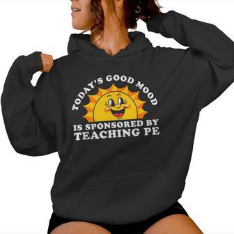Retro Vintage Gym Teacher Or Teaching Pe Women Hoodie - Thegiftio UK