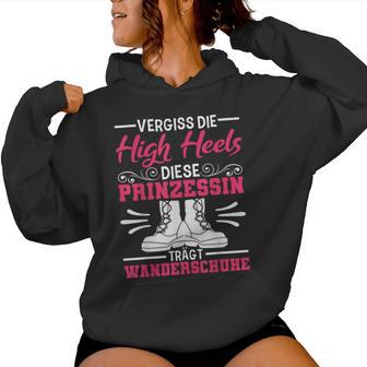 Senderismo Natural Alpinismo Frases Para Sudadera con capucha para mujer - Regaloses