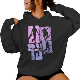 Skateboard Mädchenkater Girlkateboard Kinder Kapuzenpullover für Damen - Geschenkecke