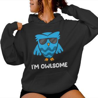Sono Il Gufo Dell'amore Dell'uccello Owlsome Felpa con cappuccio da donna - Novitaregali