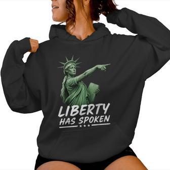 Sophie Basketball Point Liberty Has Spoken Women Women Hoodie - Thegiftio UK