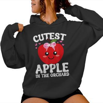Sweetest Apple In Orchard Apple Picking Season 2026 Girls Women Hoodie - Thegiftio UK