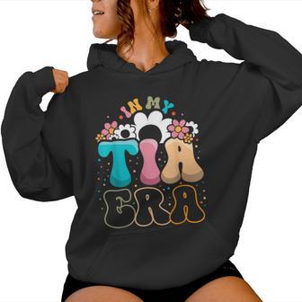 In My Tia Era Cool Aunt Club Groovy Auntie Sudadera con capucha para mujer - Regaloses