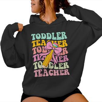 Toddler Teacher Appreciation Back To School Women Hoodie - Thegiftio UK