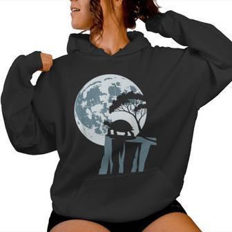 Tortue Lune Nuit Enfant Homme Ilhouette Tortue Sweat à capuche femme - Cadeauxyz