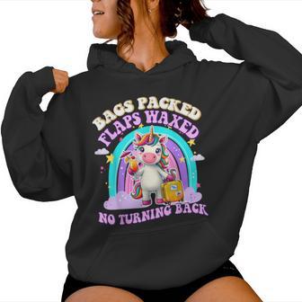 Unicorn Inappropriate Adult Trip Travel Girls Vacation Women Hoodie - Thegiftio UK