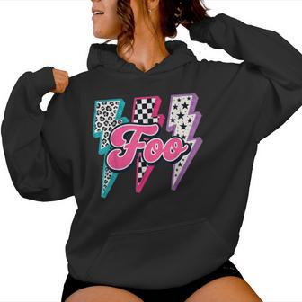Vintage Foo Name For Kids Boys Women Hoodie | Seseable UK