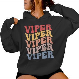 Viper Groovy Retro Sudadera con capucha para mujer - Regaloses