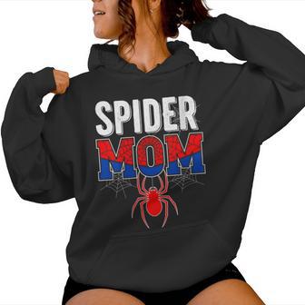 Women's Spider Mom Family Matching Mother's Day Mommy Women Women Hoodie - Thegiftio UK