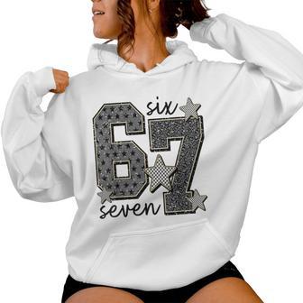 6 7 Trending Six Seven 67 Girls Womens Women Hoodie - Thegiftio UK