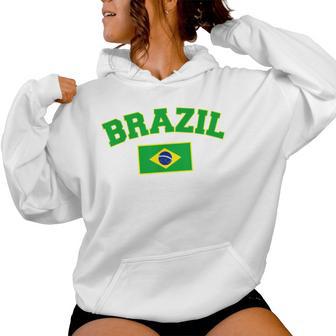 Brazil For Brazilian Boys Girls And Kids Brasil Flag Day Women Hoodie - Thegiftio UK