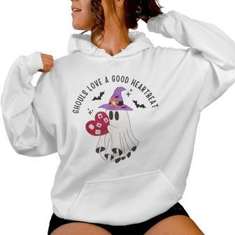 Cardiologist Halloween Cardiology Nurse Telemetry Nurse Ekg Women Hoodie - Thegiftio UK