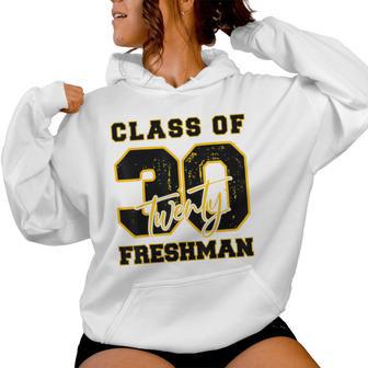 Class Of 2030 Freshman High School Back To School 9Th Grade Women Hoodie - Thegiftio UK
