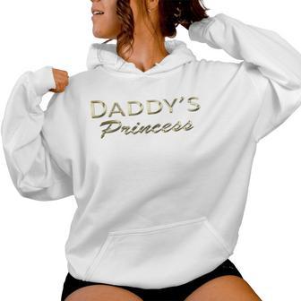 Daddys Camisas De Princesa Para Es Adultos Niñas Regalo Para Niños Sudadera con capucha para mujer - Regaloses